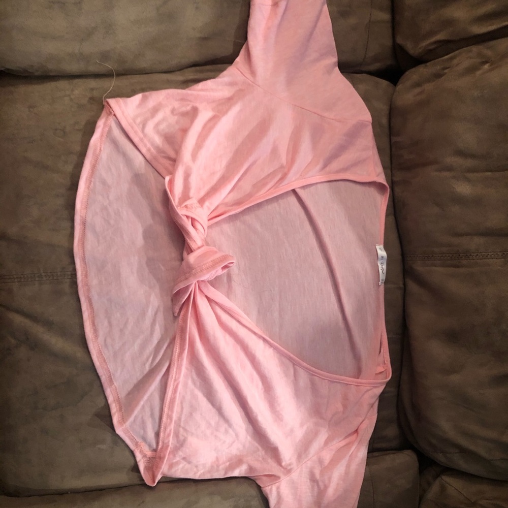 Rosegal 2X  (US 16) peach/pink heathered shrug, GUC